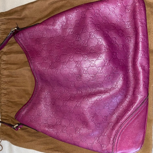 Authentic Gucci Hobo Pink Bag - Picture 4 of 4